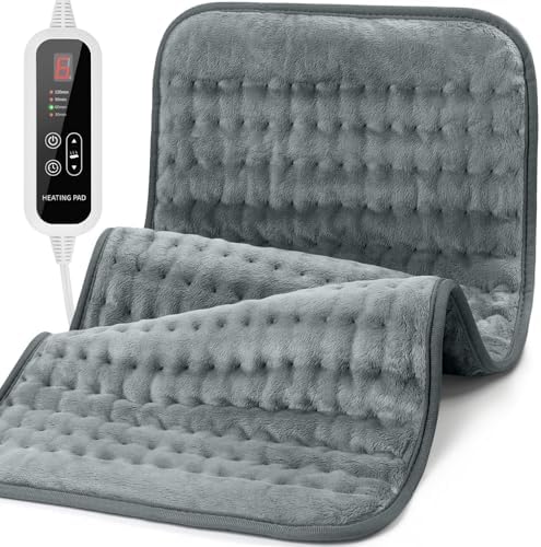 Heating Pad for Back Pain Relief - 24"x12" Electric Heating Pad
