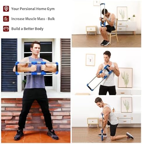 GoFitness Push Down Bar - Chest Workout Equipment for Home Gym