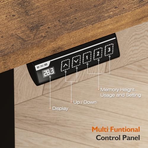 Monomi 59"x24"Electric Standing Desk Adjustable Height Computer Desk
