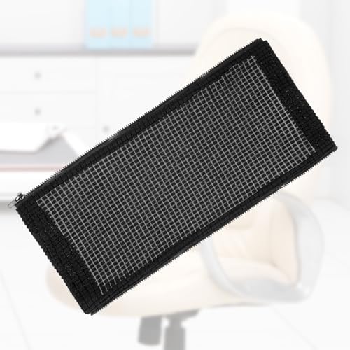 2pcs Office Chair Armrest Covers, Arm Rest Covers for Office Chair,with Zipper, Stretchable Chairs Arm Pads, Black Armrest Cover for Chairs