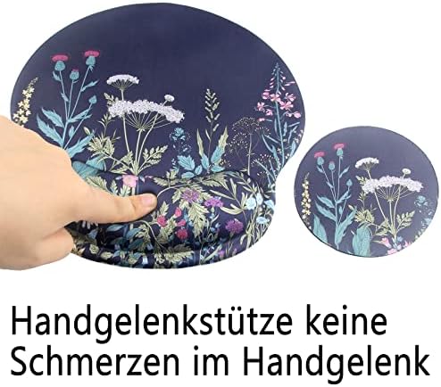 Mouse Pad Wrist Support Ergonomic Mousepad for Desk Laptop