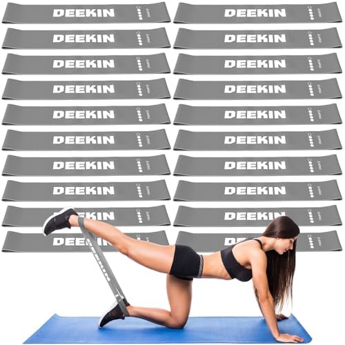 DEEKIN 20 Pcs Resistance Bands Bulk Exercise Bands
