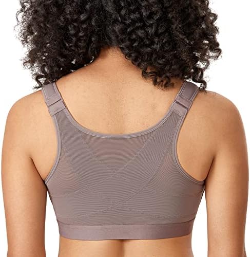 DELIMIRA Women's Front Closure Posture Support Bras