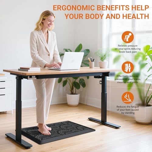 Mattitude 4/5 Inch Kitchen Mat, Waterproof Non-Slip Standing Mats and Rugs