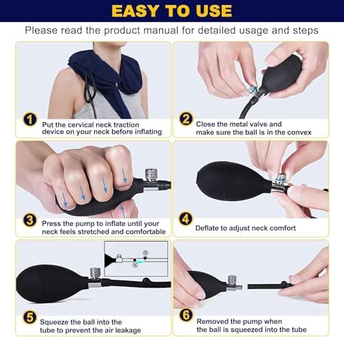 Neck Stretcher, Cervical Traction Device for Instant Neck Pain Relief