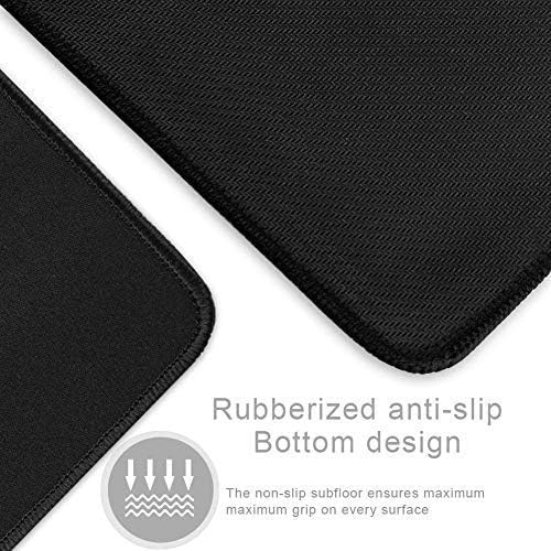 Extra Large Gaming Mouse Pads/Extended Protective Office Desk Mouse Mat Non-Slip Professional Precision Tracking Surface (31.5" x 11.8") for PC Computer Laptop (80x30Black001)