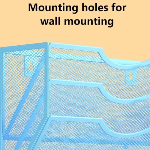 Kuntine.B Wall File Organizer Office Hanging Magazine Holder Wall File Organizer for Office Home