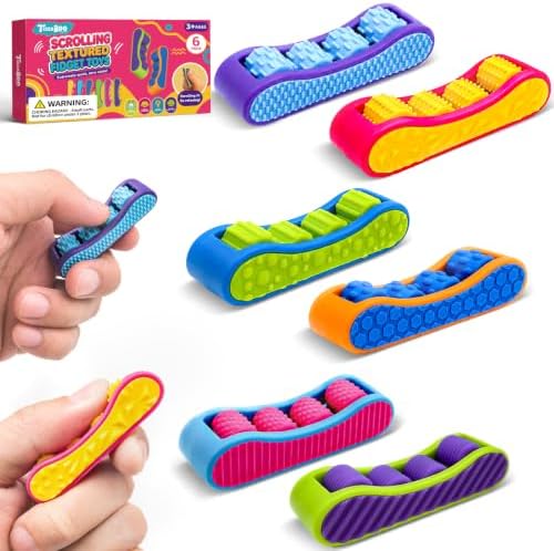 Sensory Fidget Toys for Kids, 6 Pack Quiet Textured Fidgets