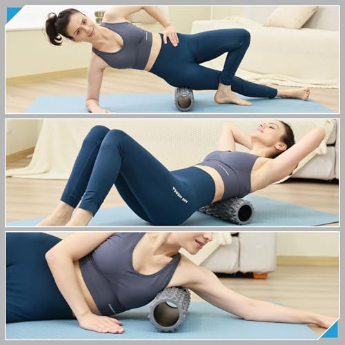 Foam Roller, 15 inch High Density Massage Roller for Exercise