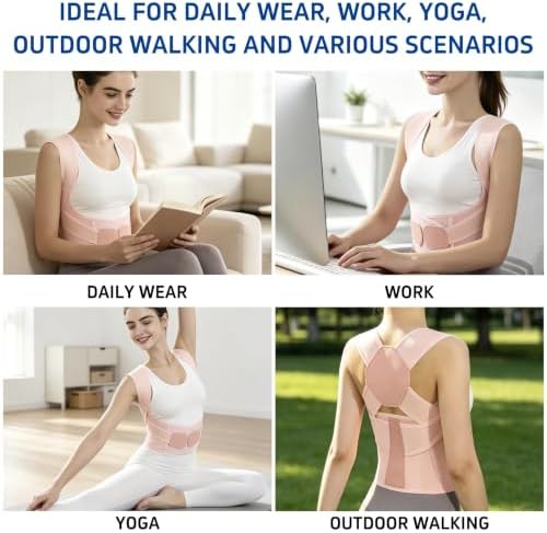 Posture Corrector for Women and Men Upper Back Brace Straightener Scoliosis