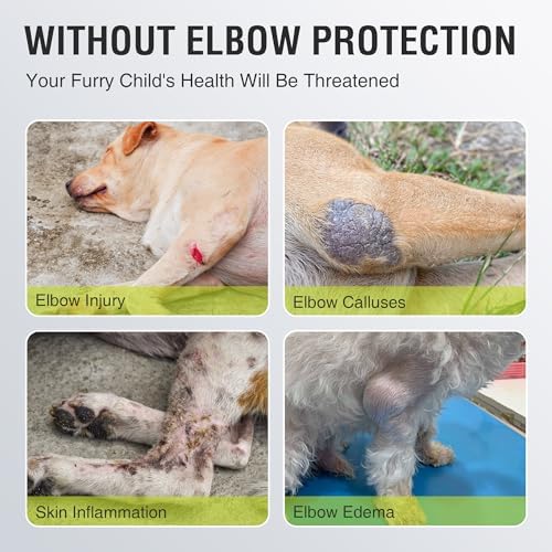 Dog Elbow Brace for Small Dogs, Shoulder Support & Easy Movement