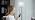 SIBRILLE 63.8" Square Floor Lamp with White Fabric Shade