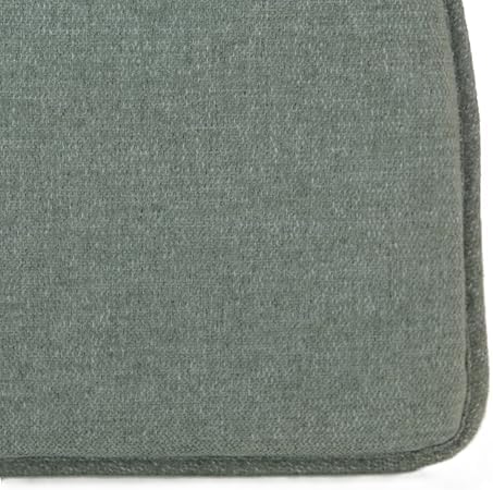 Klear Vu Raindrop The Gripper Non Slip Chair Cushions, Soft & Comfortable Seat Pad, Sitting Pillow for Kitchen, Dining or Office, 2 Count (Pack of 1), Green