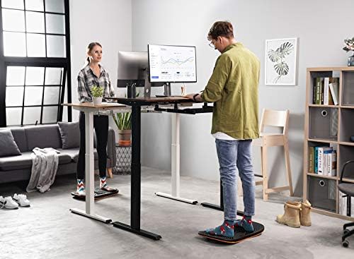 FEZIBO Standing Desk Mat Balance Board, Obsidian Black