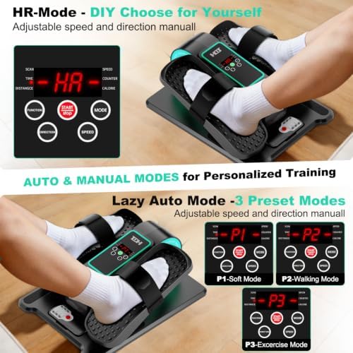 TDH Under Desk Elliptical Machine Leg Exerciser Electric