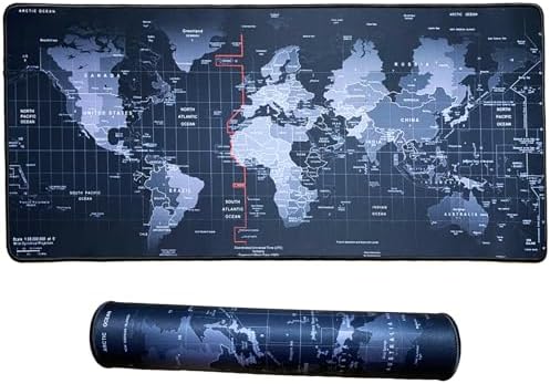 Large Gaming Mouse Pad with Stitched Edges,[27.5x11.9In] Extended Mouse Pad with Non-Slip Natural Rubber Base for Gamer/Desktop/Office/Home-70x30 DiTu
