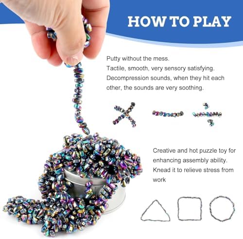 Matassari 1100pcs Fidget Toy, Sensory Toys for Adults & Teens（Colour）