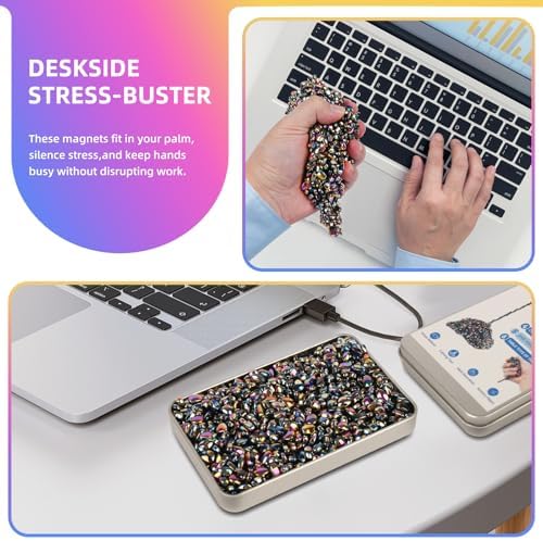 550 PCS Colorful Desk Fidget Toy, Putty-Like Sensory Fidget Toys for Adults