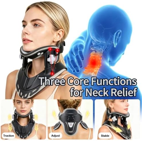 Neck Stretcher Traction for Cervical Pain Relief & Spine Support