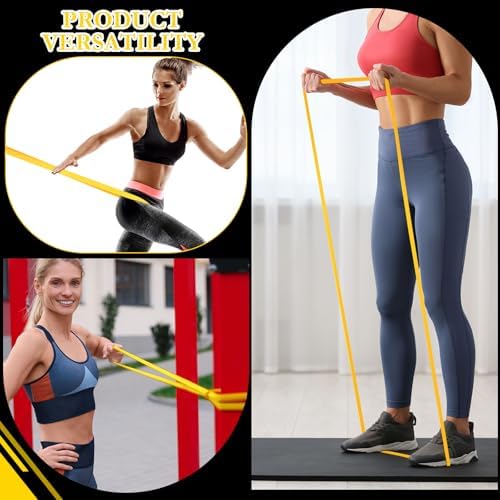 Foilswirl 8 Pcs Resistance Bands for Working Out