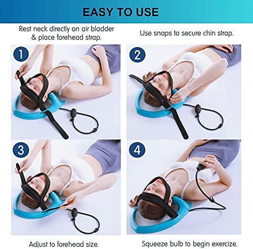 ECOGUN Posture Neck Exercising Cervical Spine Hydrator Pump - Relief for Stiffness, Restores Neck Curve