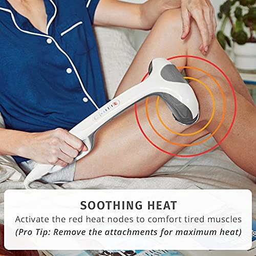 Homedics Back Massager Heated Automatic Percussion Body Massager