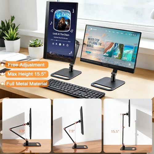 Strong Magnetic Portable Travel Monitor Stand Adjustable Tablet Holder