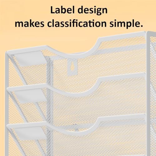 Kuntine.B Wall File Organizer Office Hanging Magazine Holder Wall File Organizer for Office Home