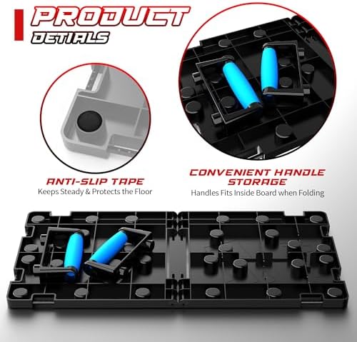 Push Up Board,Foldable Pushup Board for Man,Portable 30 in 1 Push Up Bar
