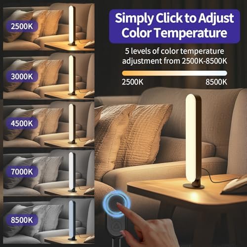 BASON LIGHTING Smart Light Bars, Music Sync Desk Lights for PC, Bluetooth