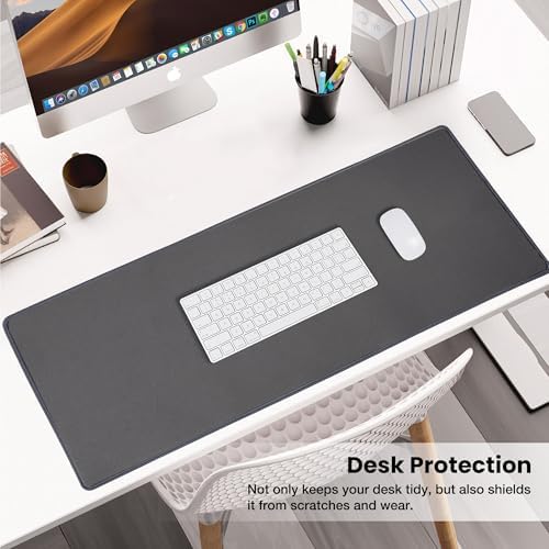 ALOANES Non-Slip Extended Mouse Pad Office&Home Desk Mat Stitched Edge