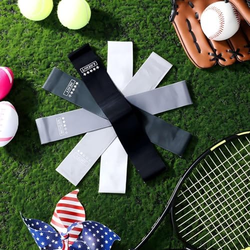 Deekin 20 Pcs Resistance Bands, 10-115 Lbs, 5 Levels