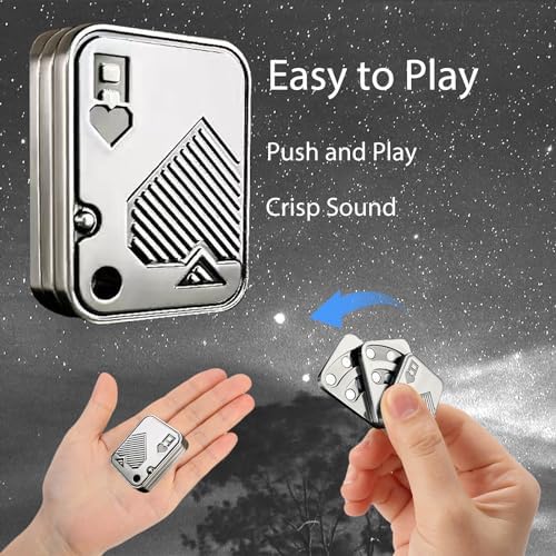 Fidget Slider, 3 Layer Poker Push Card, Fidget Toys Adults, Ace