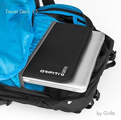 GRIFITI Home and Office Portable Travel Deck 15 Lap Desk Table 10 x 15 x 0.25 Inch for Laptop, Lapboards, Computer, Notebooks, Mechanical Keyboard Platform, Ipads, and Writing Boards