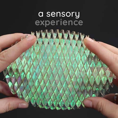 Morf Worm 3D Sensory Fidget Toy for Kids and Adults, Unicorn, Large