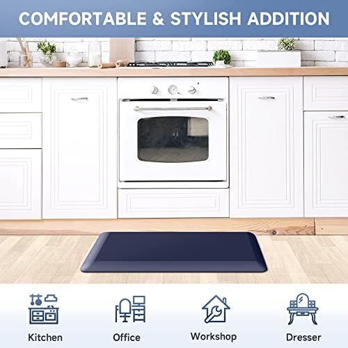4/5 Inch Thick Kitchen Mats for Floor, StepRite Kitchen Rug for Standing