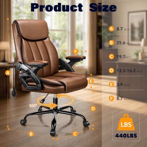 Ergonomic Office Chair Lumbar Support, Executive Computer Desk Chair Comfy