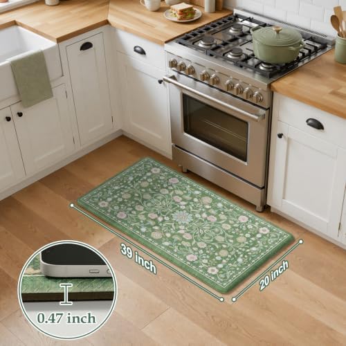 KIMODE Kitchen Mats for Floor Cushioned Anti Fatigue,Kitchen Rugs Non Slip