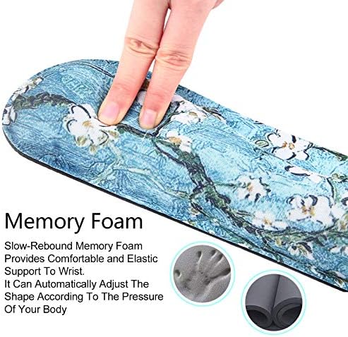 Keyboard Wrist Rest Pad and Mouse Wrist Support Wrist Rest Set