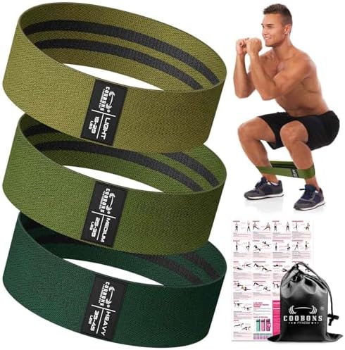 Fabric Resistance Bands for Working Out