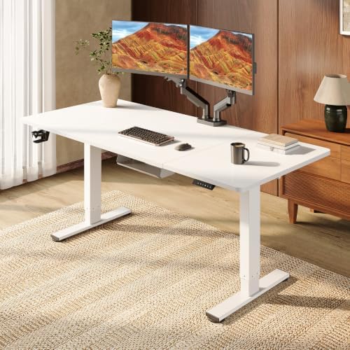SANODESK 71x32'' Large Height Adjustable Ergonomic Electric Standing Desk