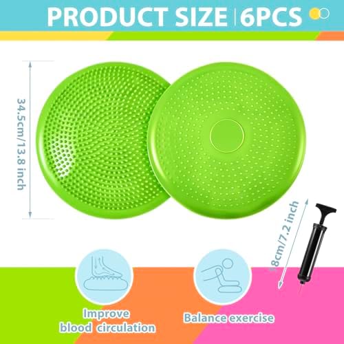 Amylove Wiggle Seat Inflated Wobble Cushion for Sensory Kid