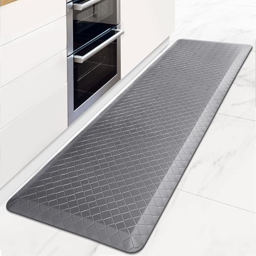 HappyTrends Kitchen Floor Mat - 4/5 Inch Thick Anti-Fatigue Kitchen Rug