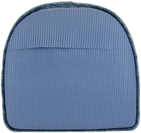 Klear Vu Raindrop The Gripper Non Slip Chair Cushions, Soft & Comfortable Seat Pad, Sitting Pillow for Kitchen, Dining or Office, 2 Count (Pack of 1), Pool Blue