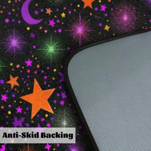 Halloween Kitchen Mats Cushioned Anti Fatigue Kitchen Rugs Non-Slip A-3