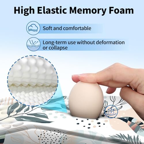 YIWEI Ergonomic Mouse Pad with Wrist Rest for Carpal Tunnel Pain Relief