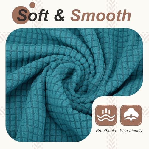 PATIKIL 1 Set Office Chair Cover, Desk Chair Cover Stretchable Universal Computer Seat Slipcover Large with Armrest Covers Zipper for Rolling Office Chairs Home Desk Seat, Dark Green