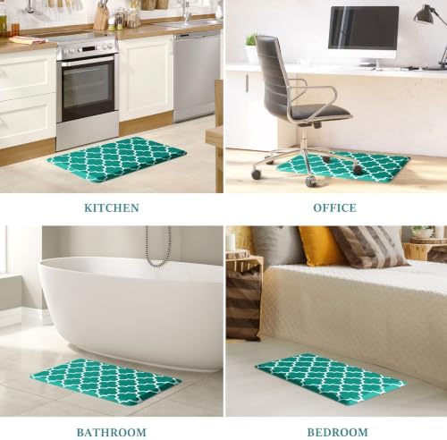 WISELIFE Kitchen Mats and Rugs Cushioned Anti-Fatigue, 17.3"x 28", Green