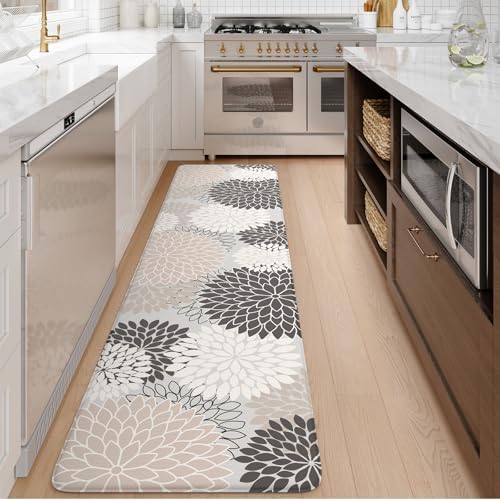 KIMODE Kitchen Mats Cushioned Anti Fatigue Comfort Kitchen Runner Rugs
