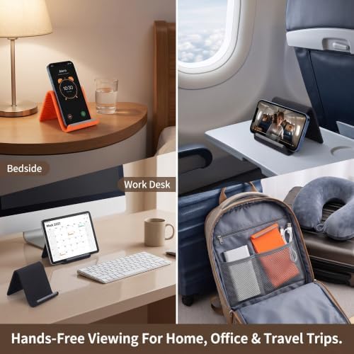Orange Foldable Phone Stand